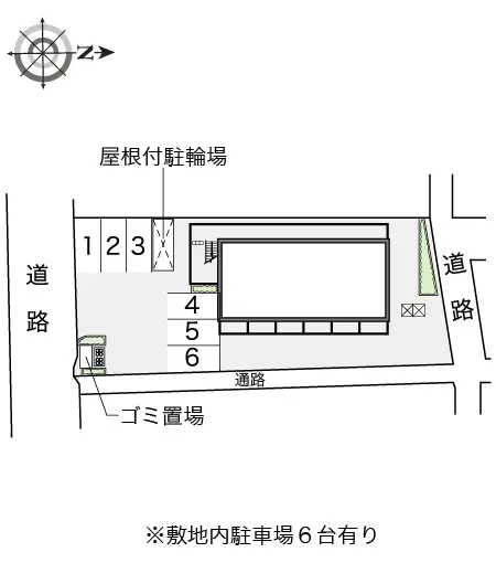 ★手数料０円★東大阪市末広町　月極駐車場（LP）